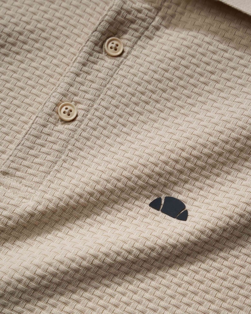 Ellesse 6SM5010-BG Erkek Polo Yaka Tişört - Bej