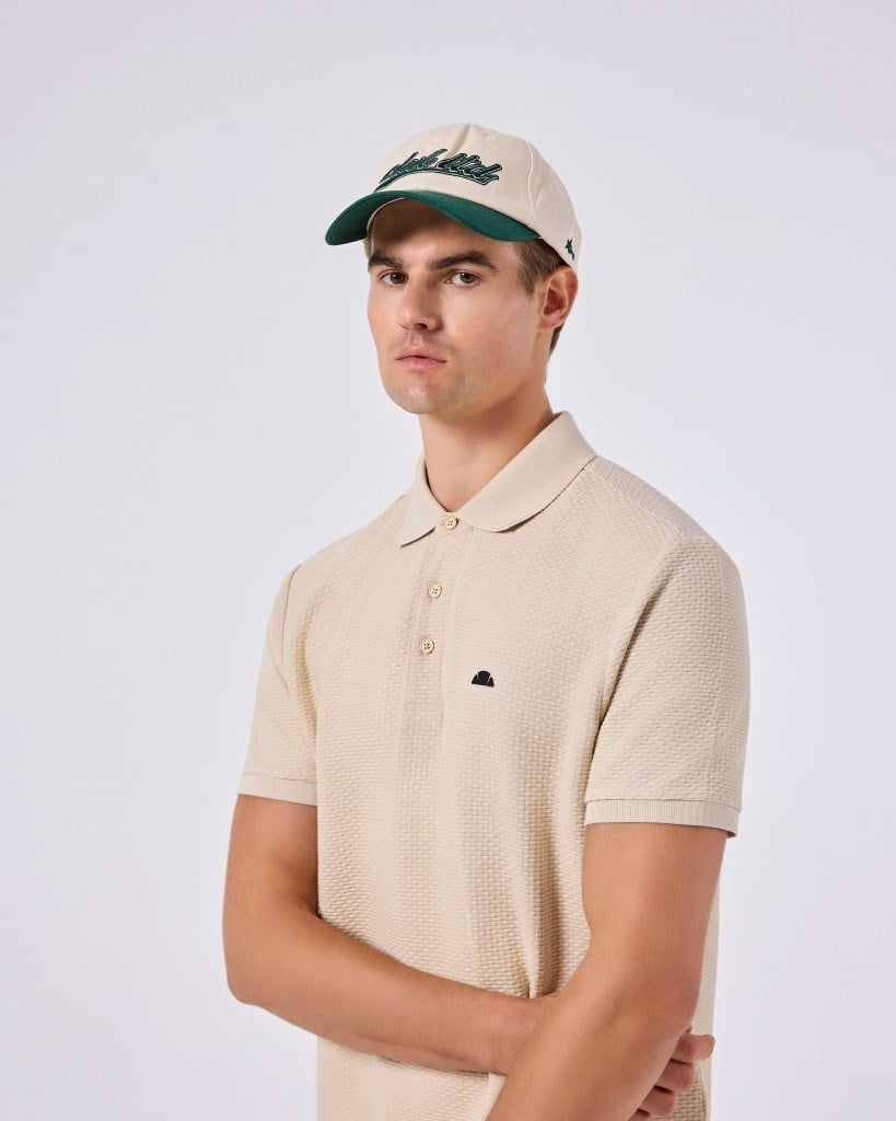 Ellesse 6SM5010-BG Erkek Polo Yaka Tişört - Bej