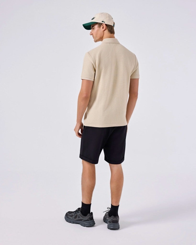 Ellesse 6SM5010-BG Erkek Polo Yaka Tişört - Bej
