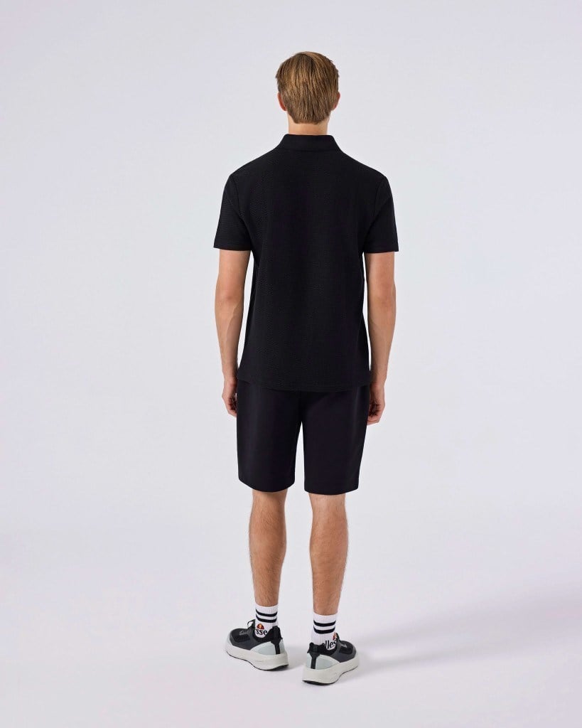 Ellesse 6SM5010-BK Erkek Polo Yaka Tişört - Siyah