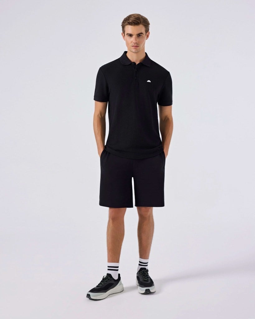 Ellesse 6SM5010-BK Erkek Polo Yaka Tişört - Siyah