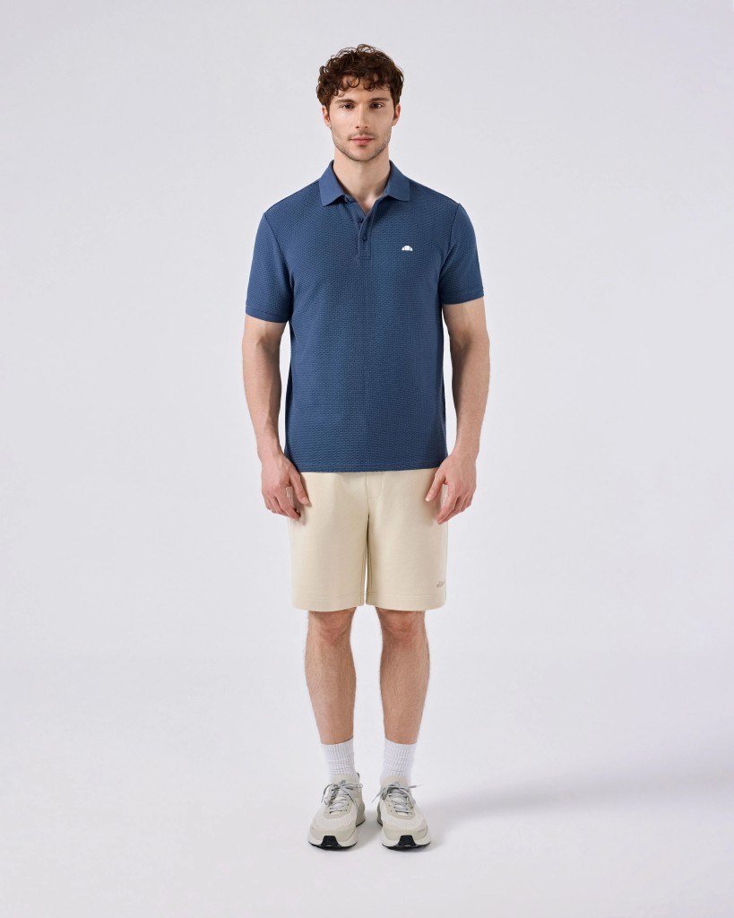 Ellesse 6SM5010-EBL Erkek Polo Tişört - Koyu Mavi