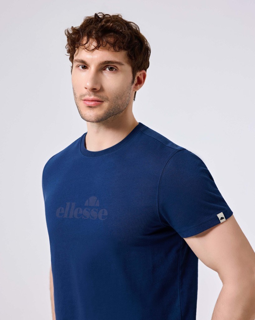 Ellesse 6SM5017-NV Erkek Tişört - Lacivert