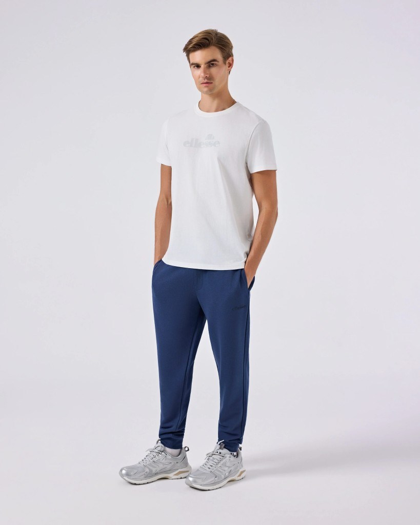 Ellesse 6SM5017-OF Erkek Tişört - Kırık Beyaz