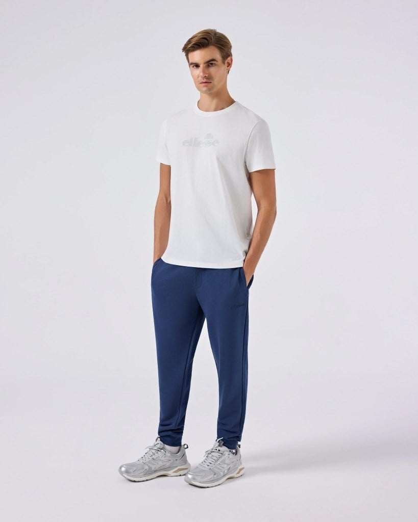 Ellesse 6SM5017-OF Erkek Tişört - Kırık Beyaz