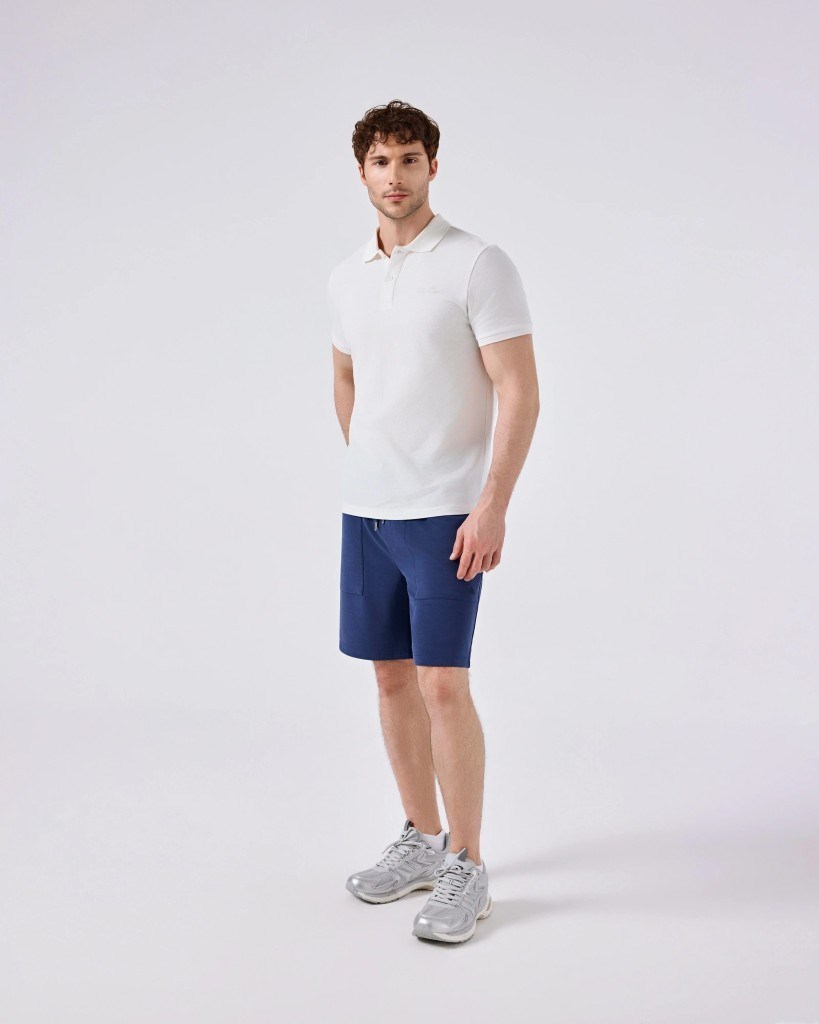 Ellesse 6SM5018-OF Erkek Polo Yaka Tişört - Kırık Beyaz