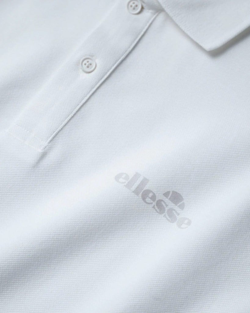 Ellesse 6SM5018-OF Erkek Polo Yaka Tişört - Kırık Beyaz
