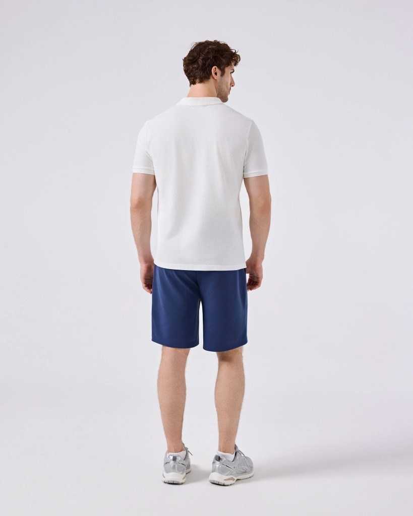 Ellesse 6SM5018-OF Erkek Polo Yaka Tişört - Kırık Beyaz