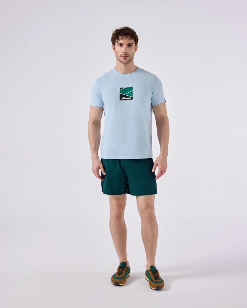 Ellesse 6SM5025-BBL Erkek Tişört - Mavi
