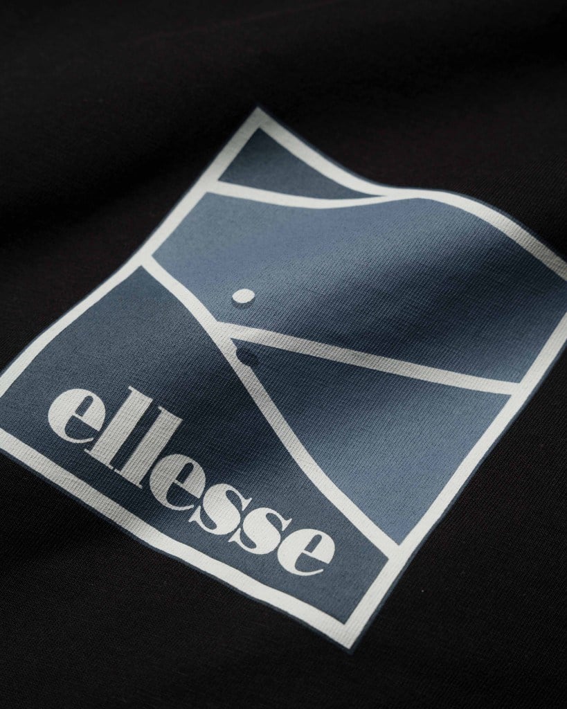 Ellesse 6SM5025-BK Erkek Tişört - Siyah