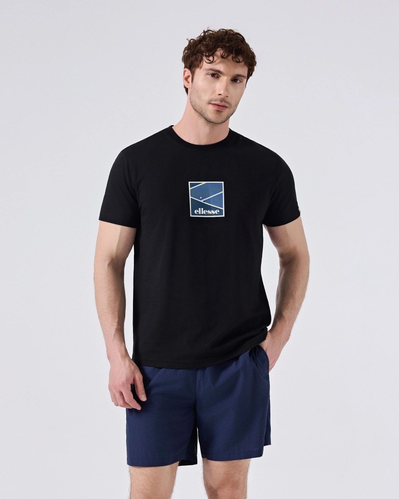 Ellesse 6SM5025-BK Erkek Tişört - Siyah