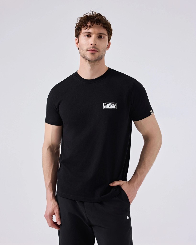 Ellesse 6SM5028-BK Erkek Tişört - Siyah