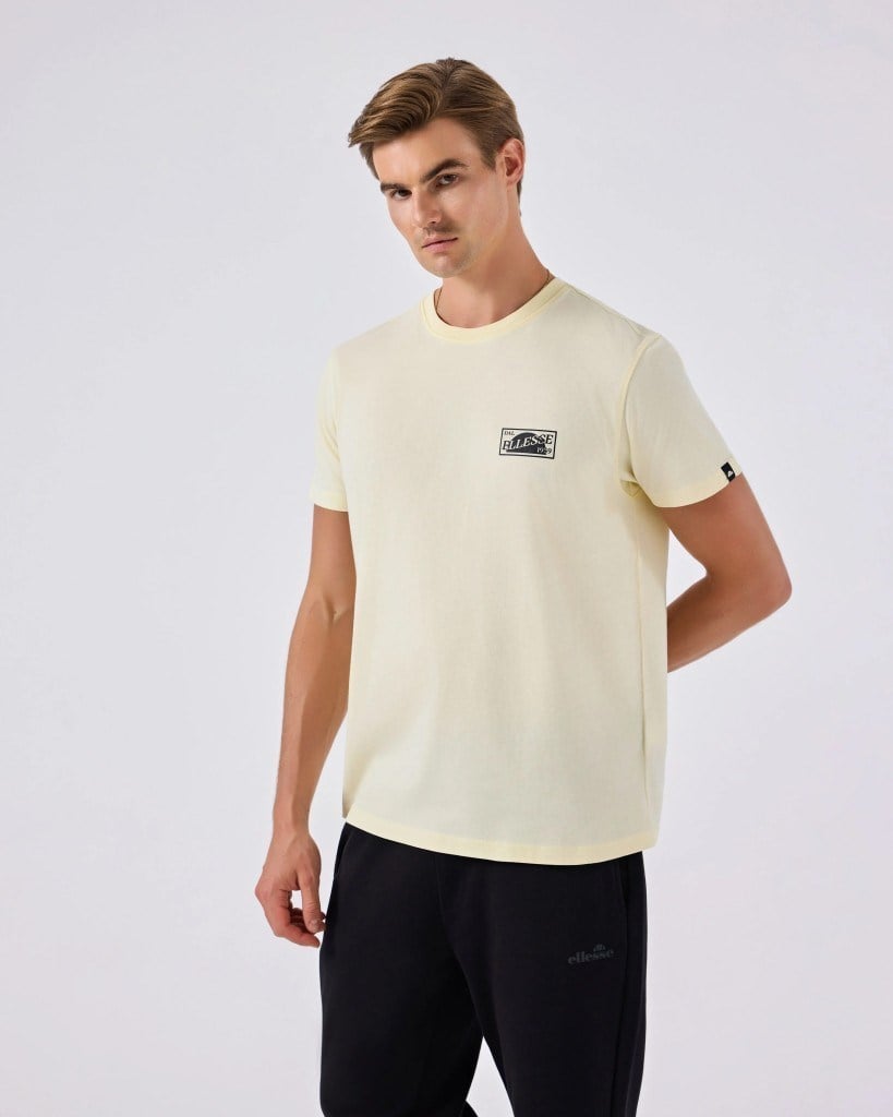 Ellesse 6SM5028-YL Erkek Tişört - Sarı