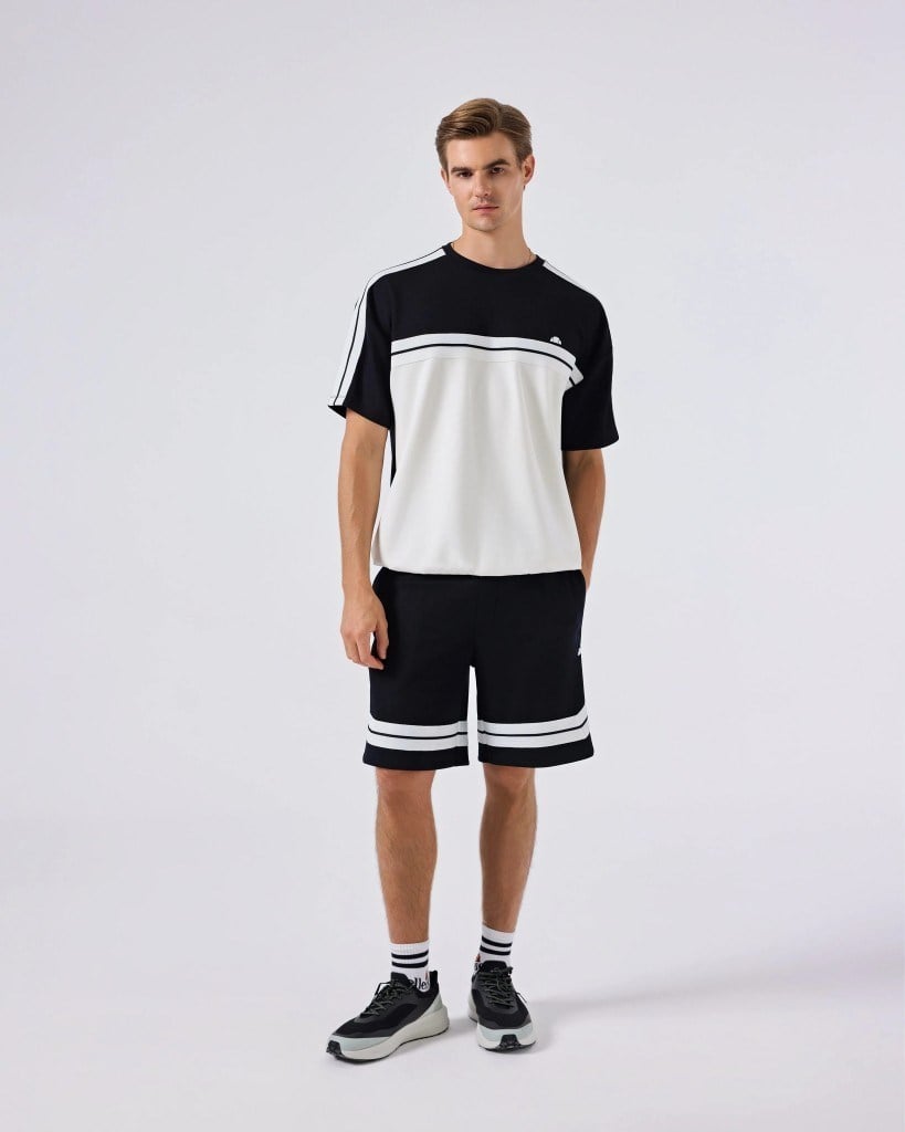 Ellesse 6SM5034-BK Erkek Modal Tişört - Siyah