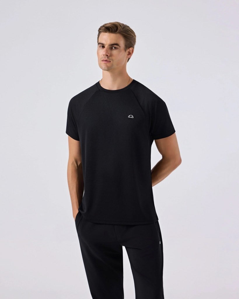 Ellesse 6SM5036-BK Erkek Spor Tişört - Siyah