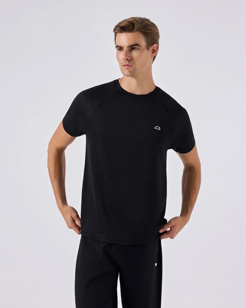 Ellesse 6SM5036-BK Erkek Spor Tişört - Siyah