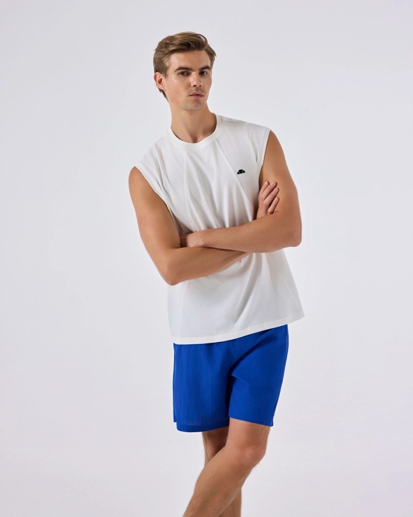 Ellesse 6SM5041-OF Erkek Atlet - Kırık Beyaz