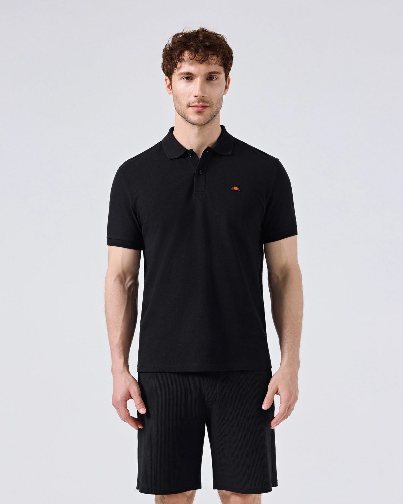 Ellesse 6SM5044-BK Erkek Polo Yaka Tişört - Siyah