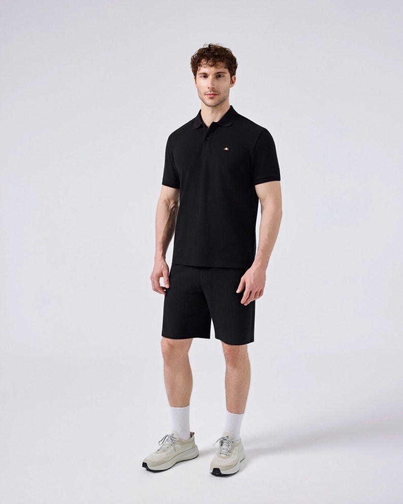 Ellesse 6SM5044-BK Erkek Polo Yaka Tişört - Siyah