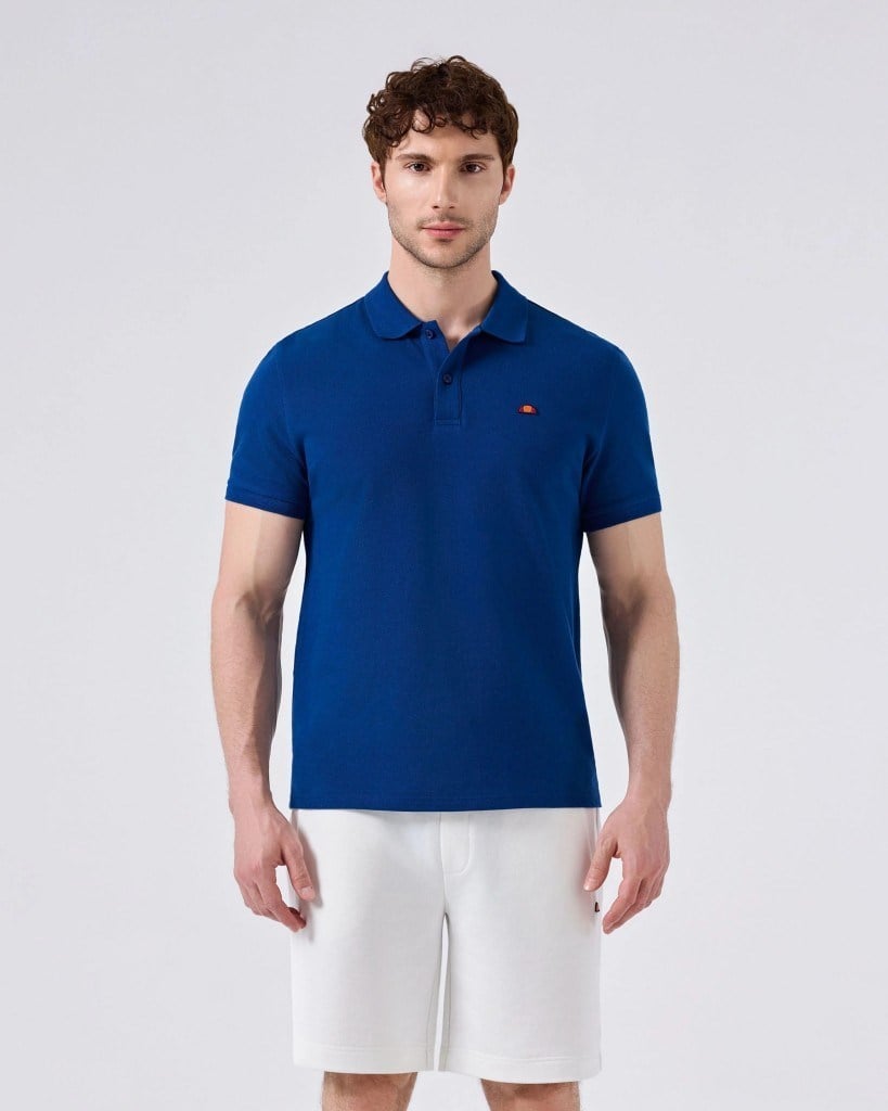 Ellesse 6SM5044-BL Erkek Polo Yaka Tişört - Mavi
