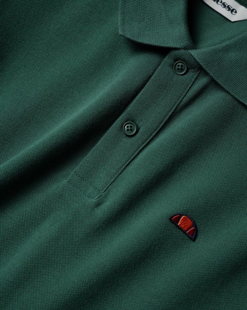 Ellesse 6SM5044-GRN Erkek Polo Yaka Tişört - Yeşil
