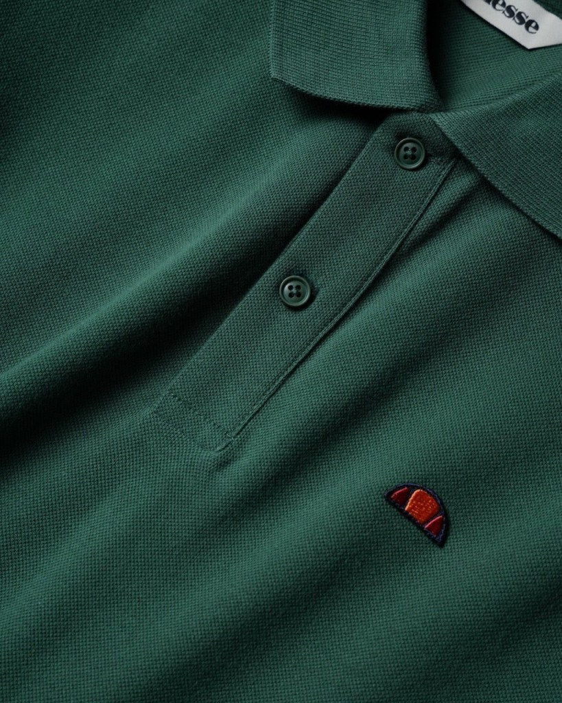 Ellesse 6SM5044-GRN Erkek Polo Yaka Tişört - Yeşil