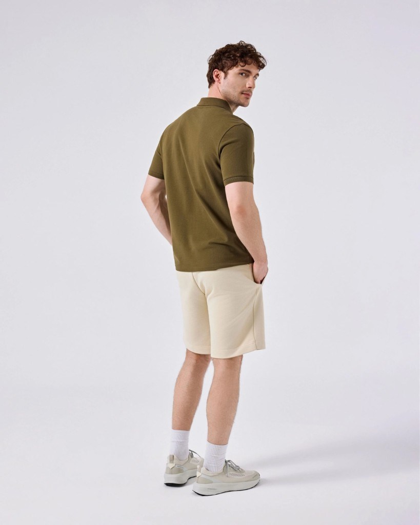 Ellesse 6SM5044-HK Erkek Polo Yaka Tişört - Haki