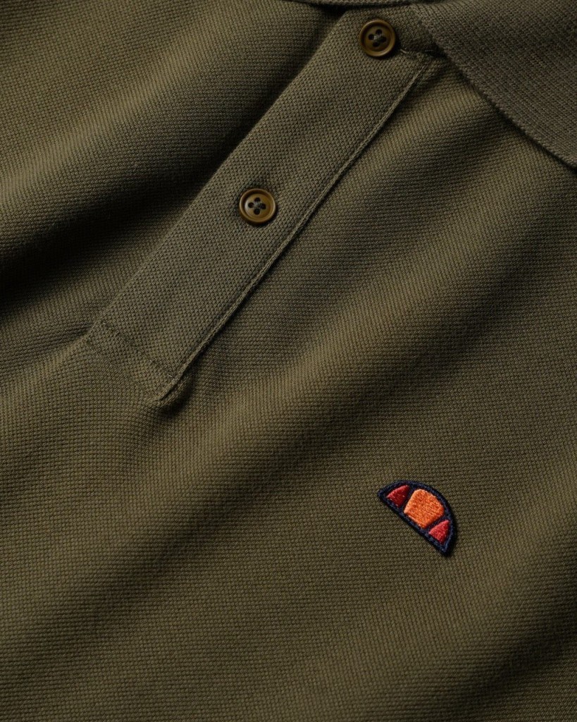 Ellesse 6SM5044-HK Erkek Polo Yaka Tişört - Haki