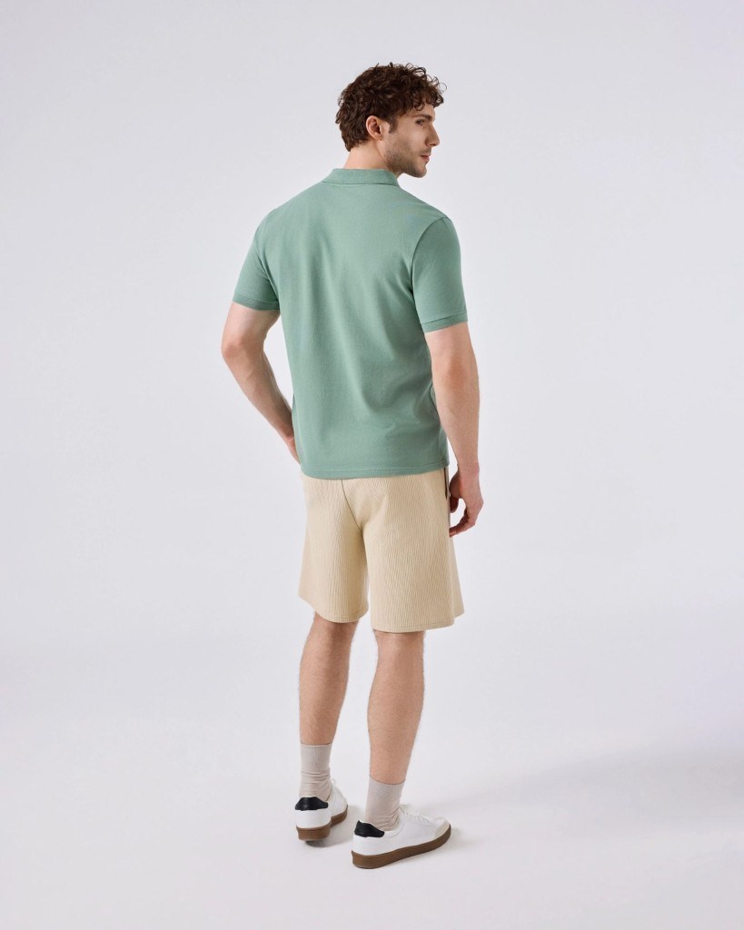 Ellesse 6SM5044-MNT Erkek Polo Yaka Tişört - Mint Yeşili