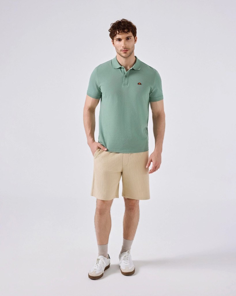 Ellesse 6SM5044-MNT Erkek Polo Yaka Tişört - Mint Yeşili