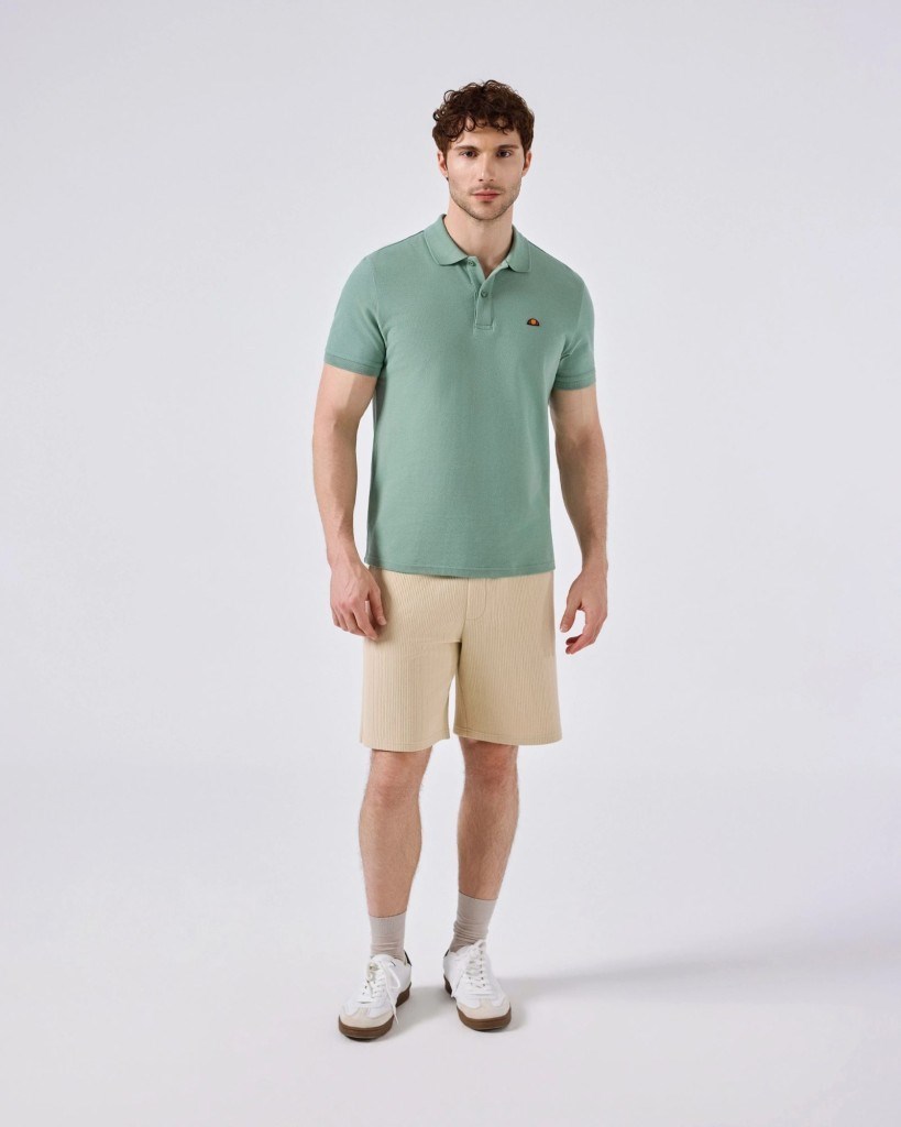 Ellesse 6SM5044-MNT Erkek Polo Yaka Tişört - Mint Yeşili