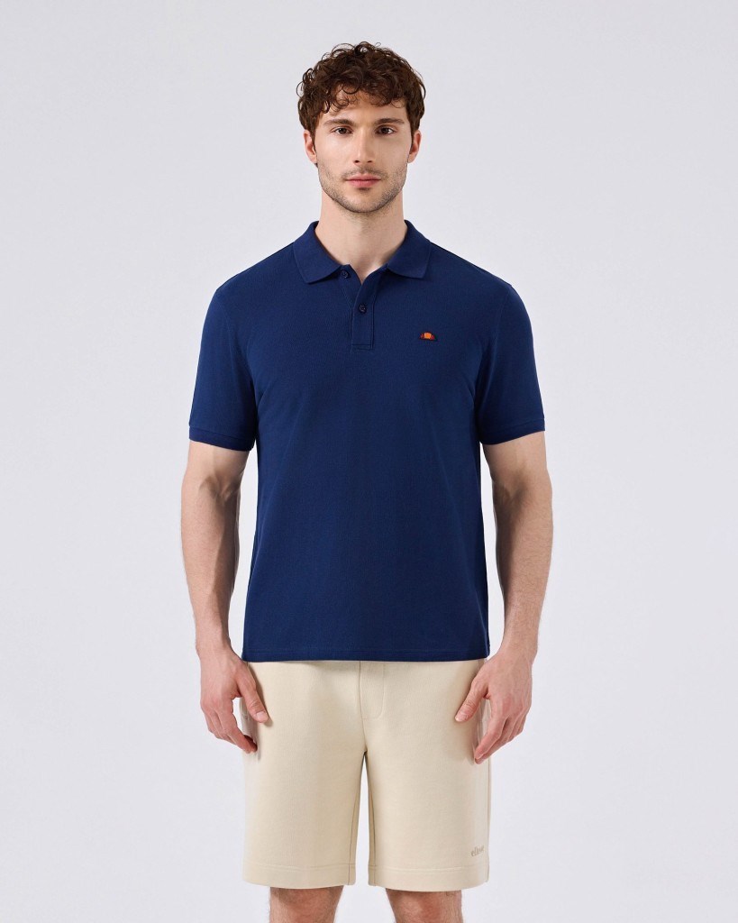 Ellesse 6SM5044-NV Erkek Polo Yaka Tişört - Lacivert