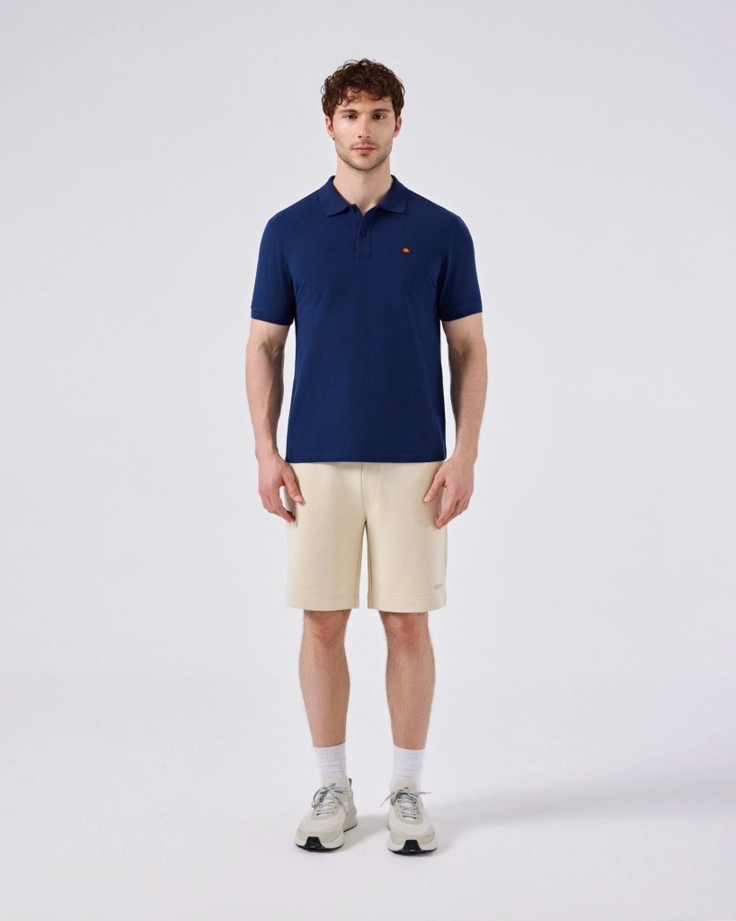 Ellesse 6SM5044-NV Erkek Polo Yaka Tişört - Lacivert