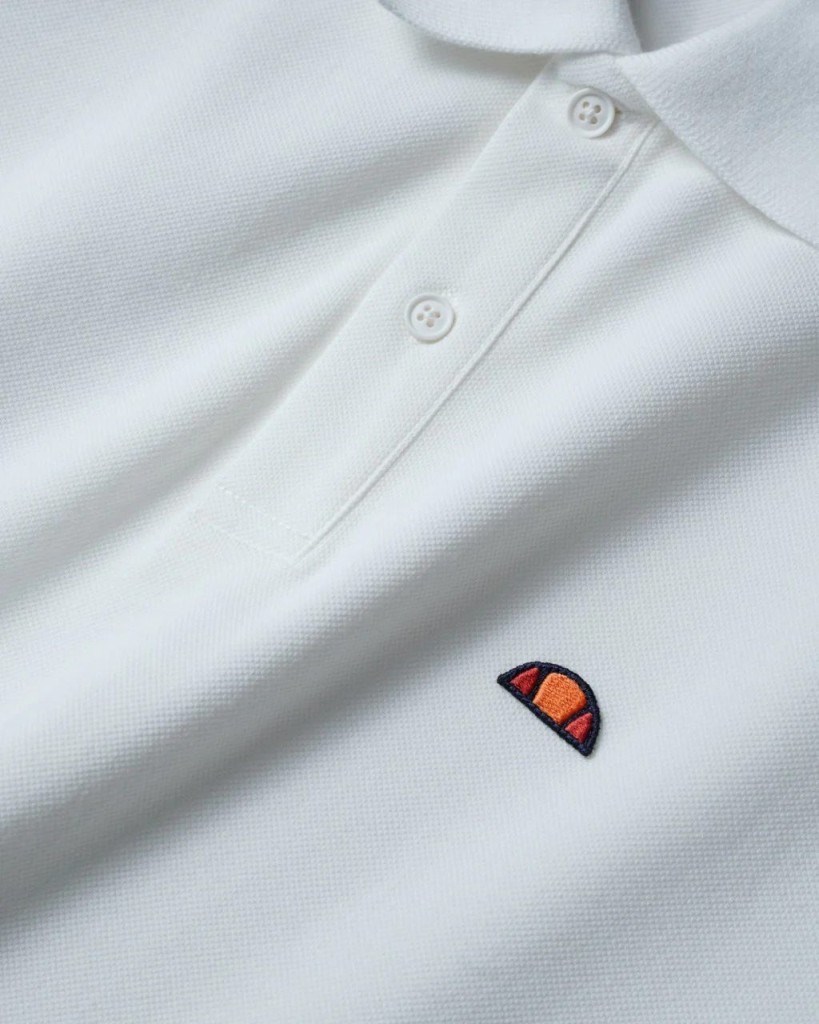 Ellesse 6SM5044-OF Erkek Polo Yaka Tişört - Kırık Beyaz