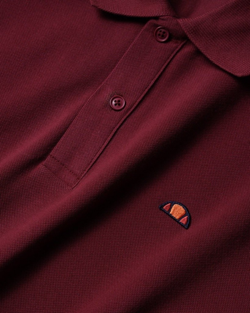 Ellesse 6SM5044-TRD Erkek Polo Yaka Tişört - Kırmızı