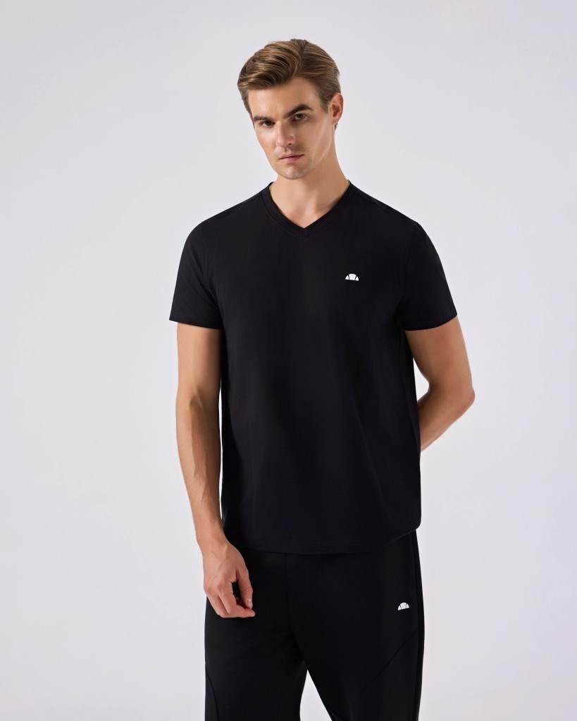 Ellesse 6SM5049-BK Erkek Tişört - Siyah