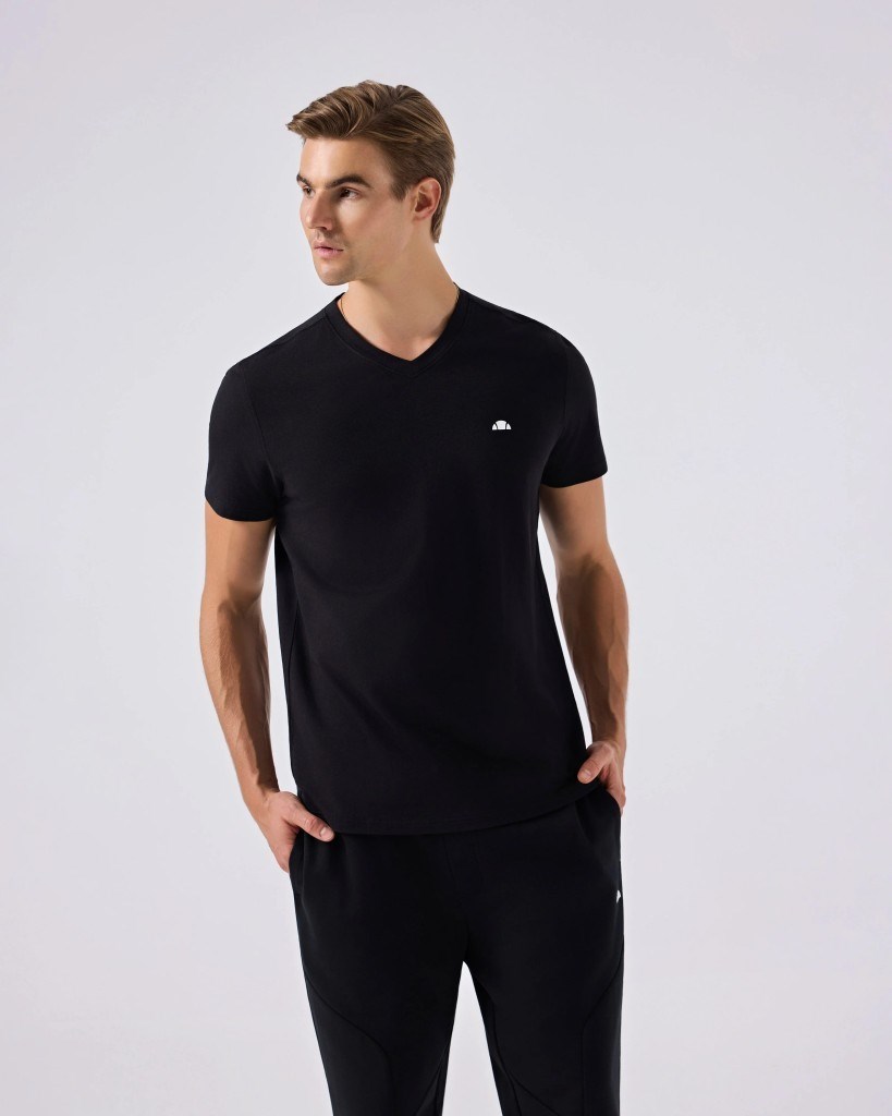 Ellesse 6SM5049-BK Erkek Tişört - Siyah