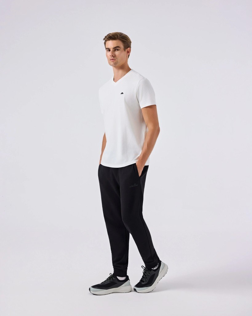 Ellesse 6SM5049-OF Erkek Tişört - Kırık Beyaz