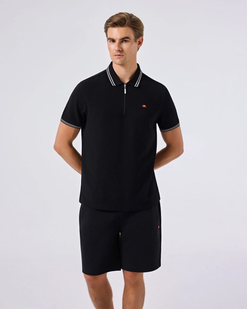 Ellesse 6SM5051-BK Erkek Polo Yaka Tişört - Siyah