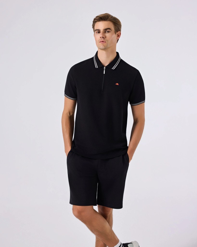 Ellesse 6SM5051-BK Erkek Polo Yaka Tişört - Siyah
