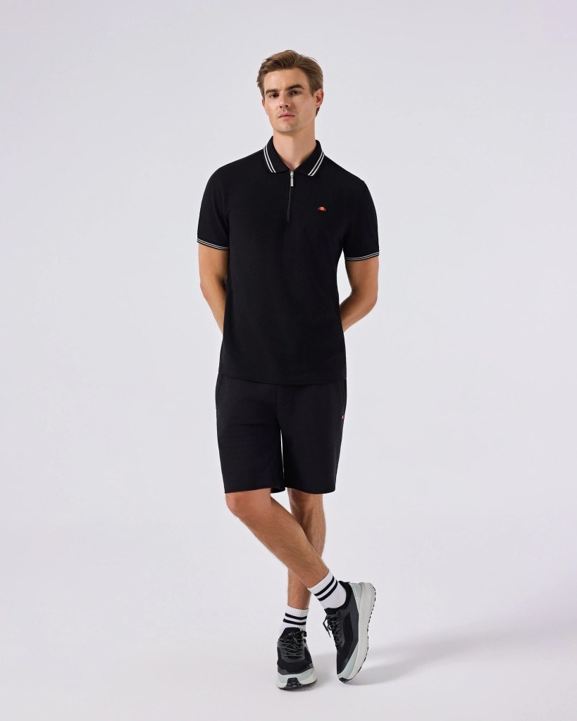 Ellesse 6SM5051-BK Erkek Polo Yaka Tişört - Siyah