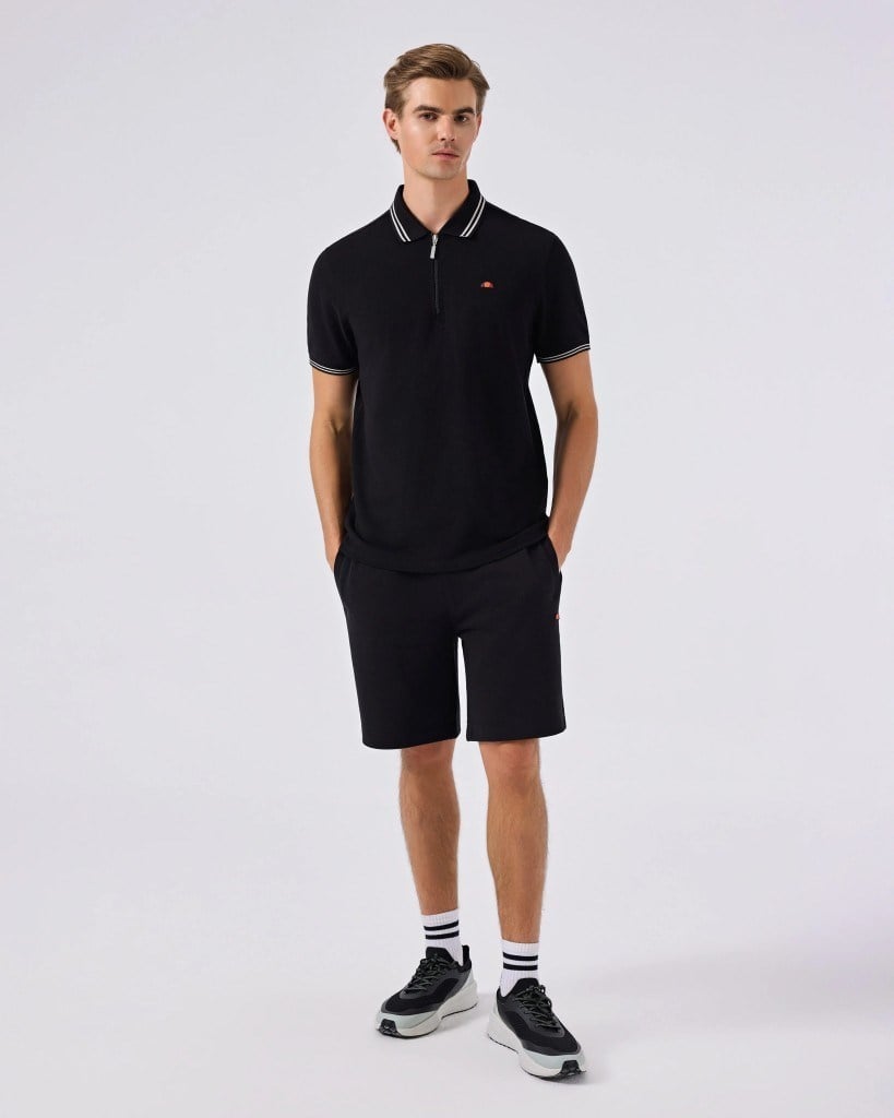 Ellesse 6SM5051-BK Erkek Polo Yaka Tişört - Siyah