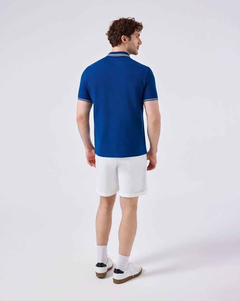 Ellesse 6SM5051-BL Erkek Polo Yaka Tişört - Mavi