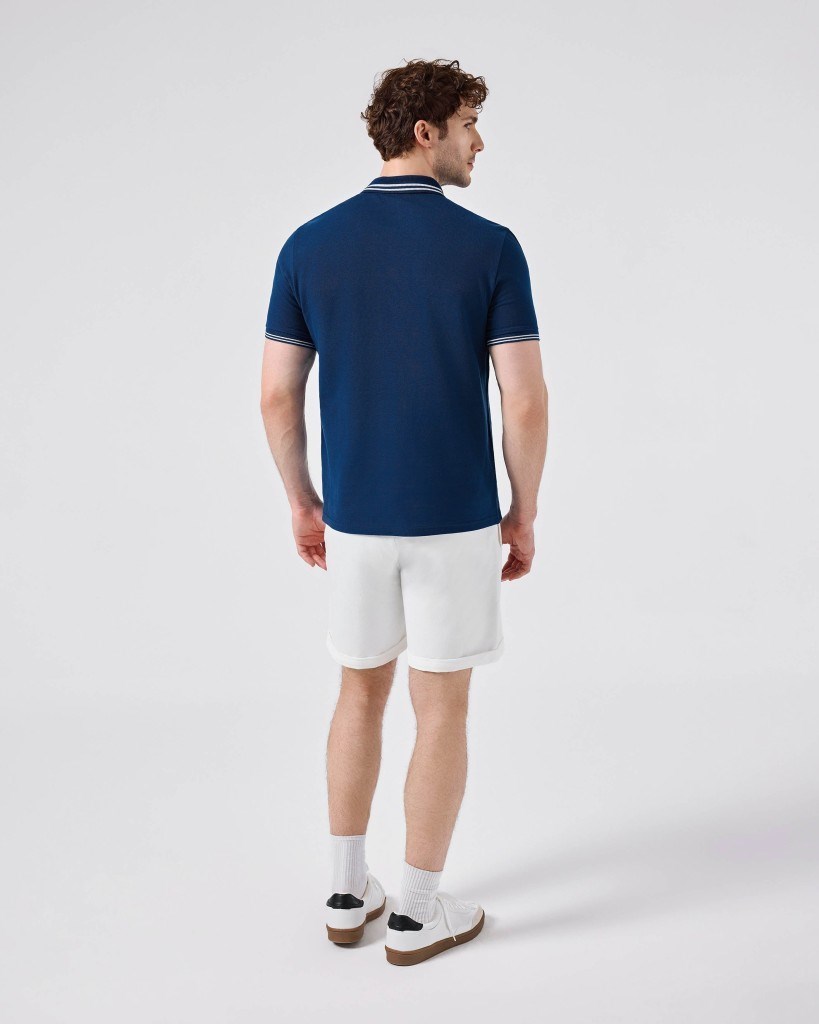 Ellesse 6SM5051-NV Erkek Polo Yaka Tişört - Lacivert