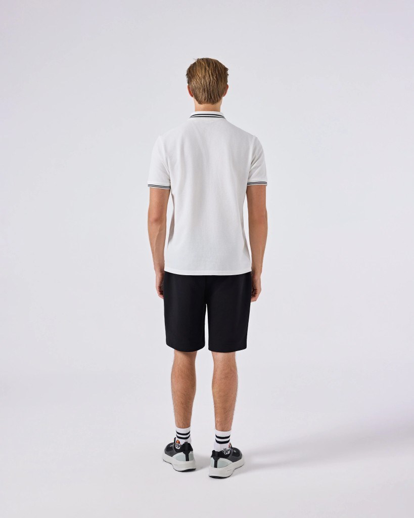 Ellesse 6SM5051-OF Erkek Polo Yaka Tişört - Kırık Beyaz