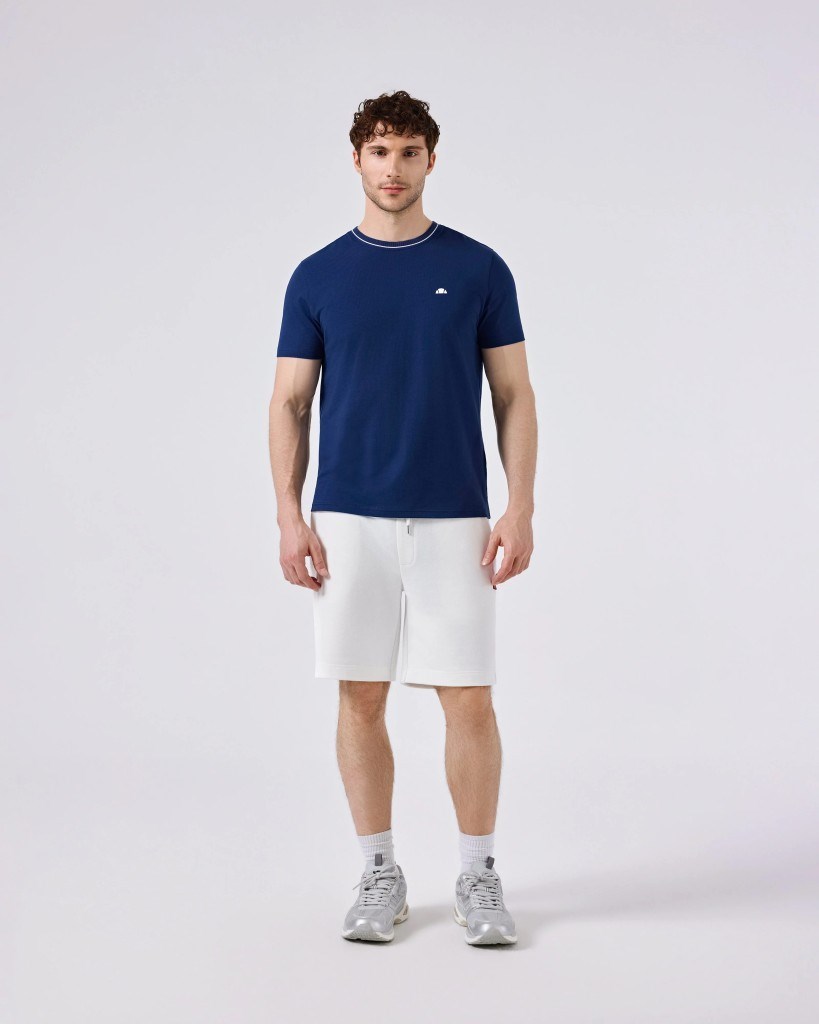 Ellesse 6SM5058-NV Erkek Tişört - Lacivert