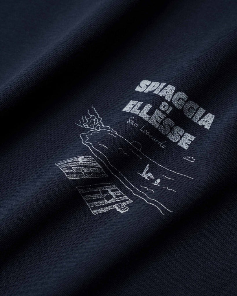 Ellesse 6SM5065-NV Erkek Tişört - Lacivert