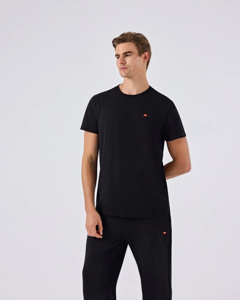 Ellesse 6SM5069-BK Erkek Tişört - Siyah