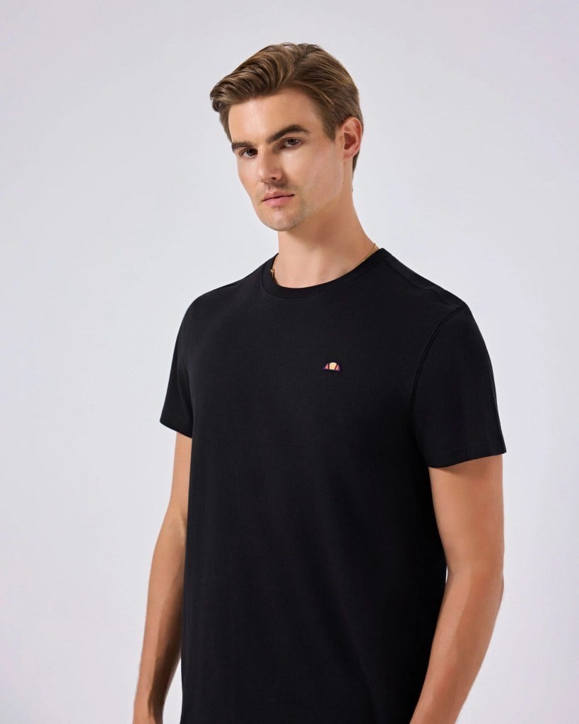 Ellesse 6SM5069-BK Erkek Tişört - Siyah