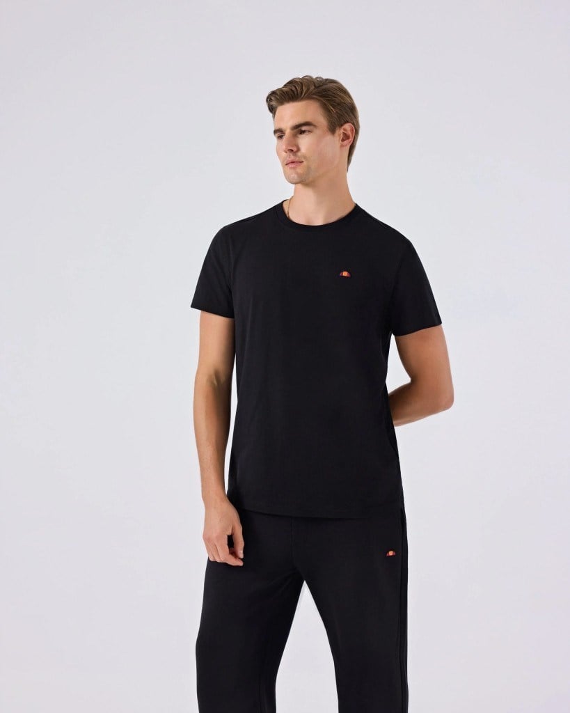 Ellesse 6SM5069-BK Erkek Tişört - Siyah